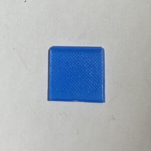 Wippschalter Symbol blau