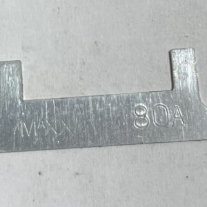 Sicherung Streifen 80A