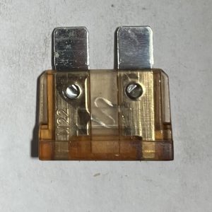 Sicherung Standard Stecksicherung 5A Länge 20mm braun