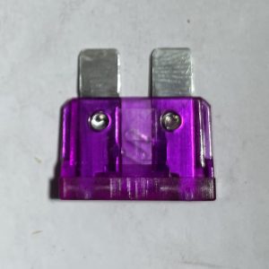 Sicherung Standard Stecksicherung 3A Länge 20mm violett