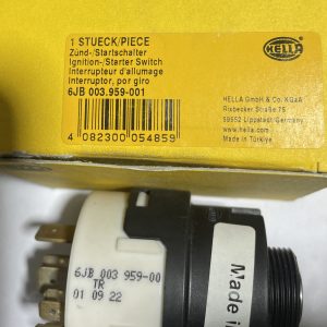 Zünd-/Startschalter, 12/24 V, P-0-1-2-3, 10-polig, Ein-/Ausschalter/Start/Vorglühen