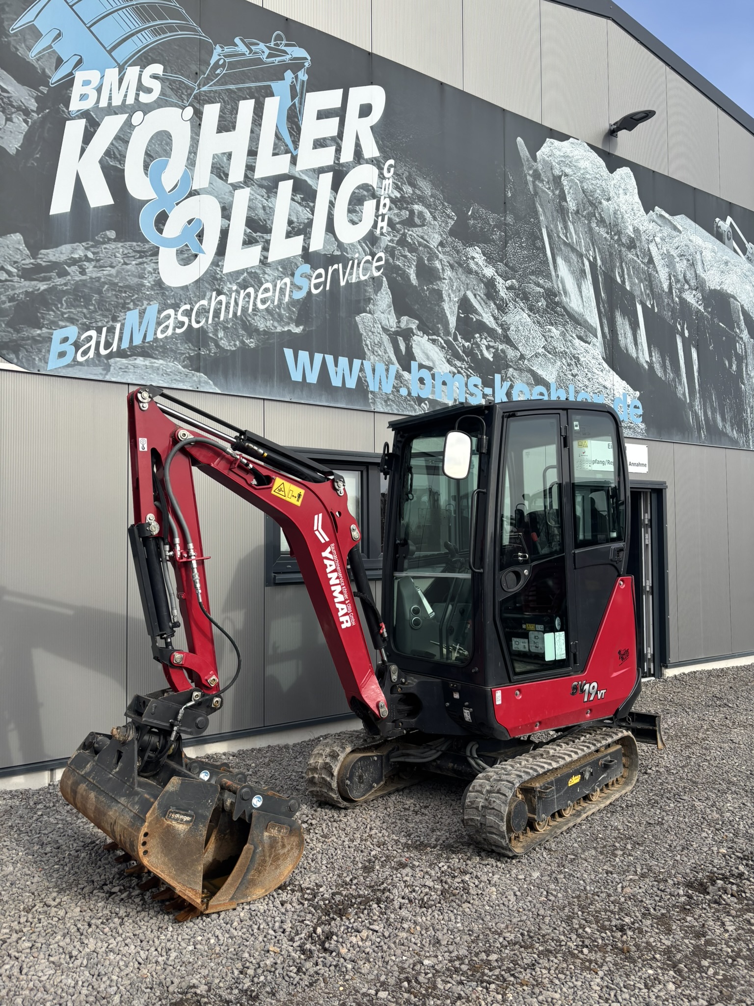 Yanmar SV19vt -GEBRAUCHT- 170h inkl. Garantie mit MS01 ohne Löffel