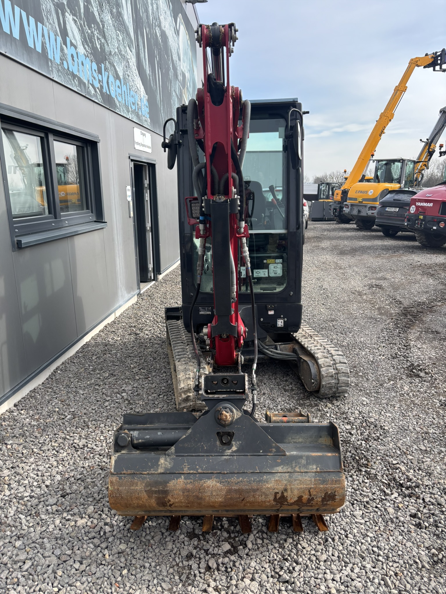 Yanmar SV19vt -GEBRAUCHT- 170h inkl. Garantie mit MS01 ohne Löffel – Bild 3